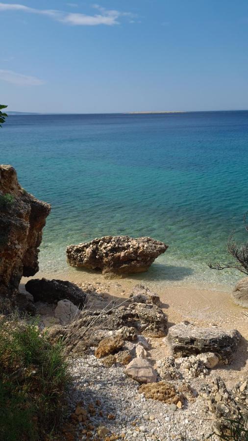 Studio Apartman Stara Baška Buitenkant foto